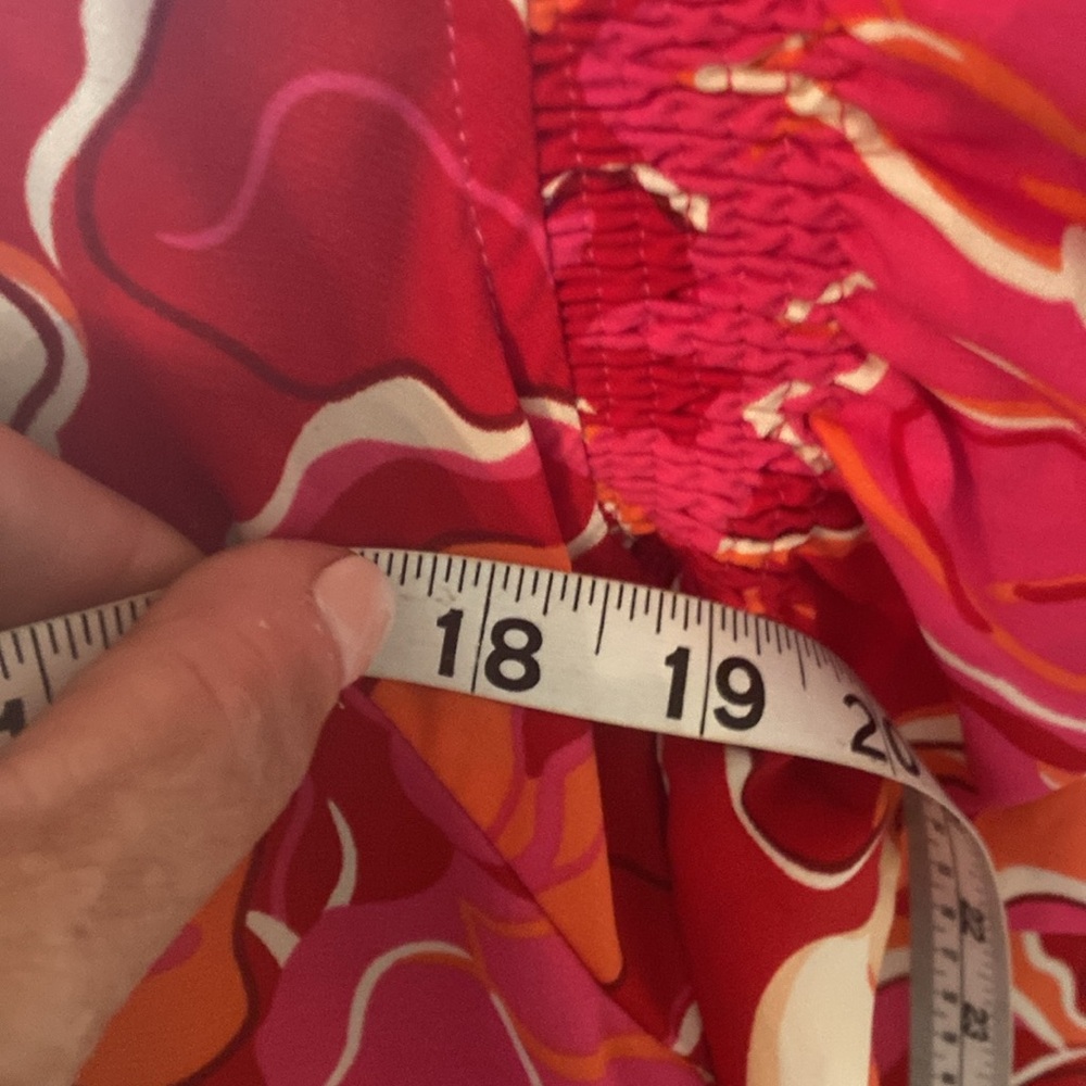NWT LADIES FLORAL SWING DRESS- LARGE - Picture 7 of 10